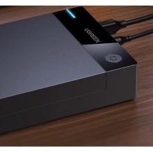 綠聯(lián)USB3.0移動硬盤盒2.5 3.5英寸SATA串口臺式筆記本固態(tài)機械SSD外置盒 USB3.0款【5Gbps】