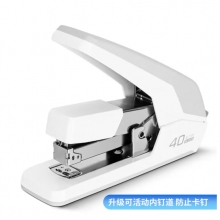  得力(deli)40頁(yè)省力訂書(shū)機(jī)/訂書(shū)器 防卡釘功能 彈出式釘?shù)? class=